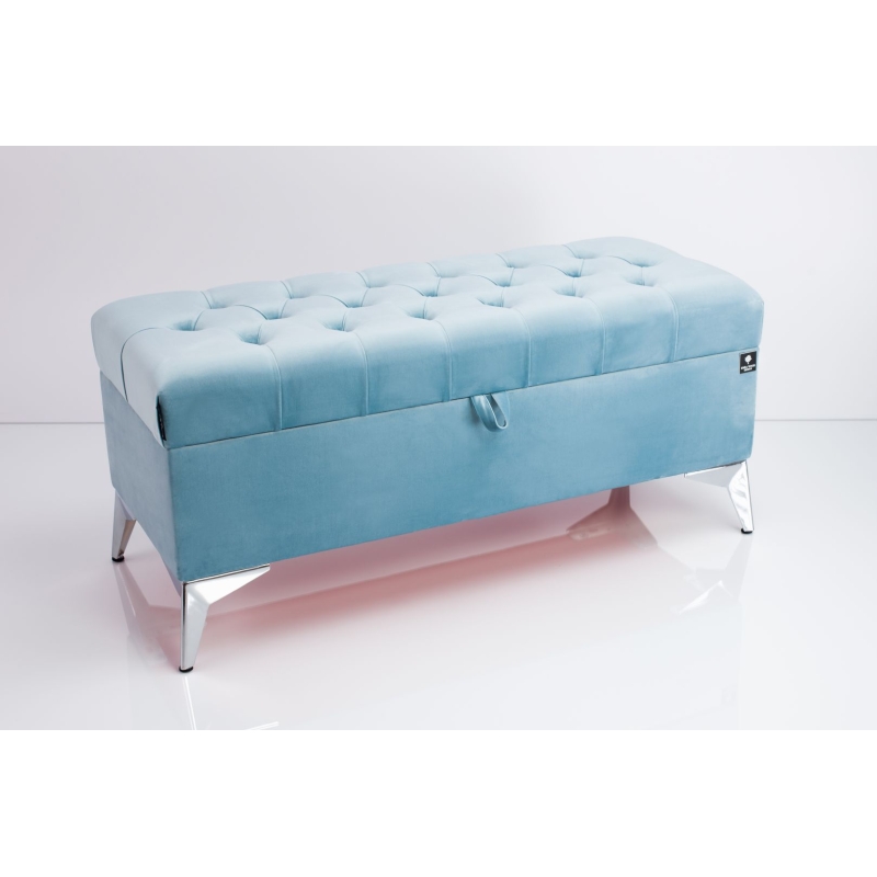 Tufted Storage Bench